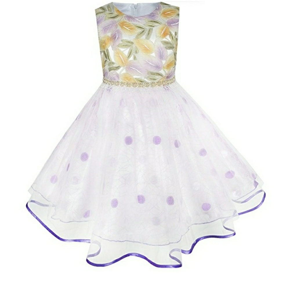 NWT Sunny FashionGirls Dress Champagne Mu